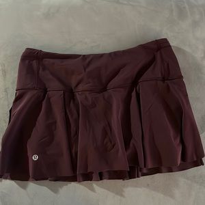 Lululemon athletica mini tennis skirt